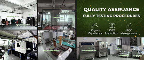 جودة مصابيح الحديقة الشمسية مصنع