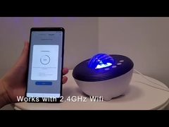 مشروع نجوم المجرة بلوتوث الموسيقى ABS المواد البلاستيكية الهندسية