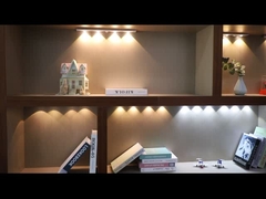 الفضة تحت الحجرة مصابيح الشريط الجهد AC 5V 1A بطارية 900mA