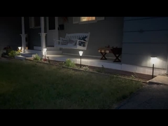 3000K كريستال مصابيح شمسية مضادة للماء مصباح كريستال LED شمسي