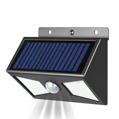 سعر جيد Motion Sensor Solar Powered Wall Lights Outdoor Waterproof LED Security Lighting for Garden Pathway Driveway Fence and Patio الانترنت