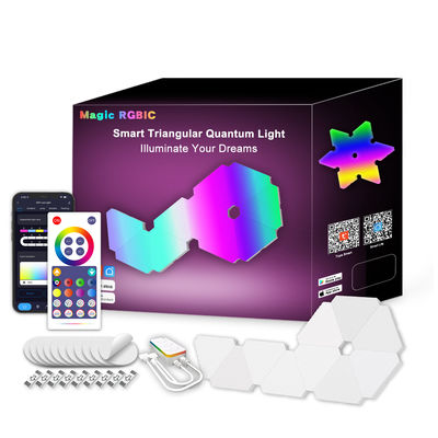 سعر جيد OEM تغيير الألوان مصابيح الحائط LED بلوتوث DIY اللون الأبيض الانترنت